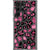 Pink Animal Print Clear Phone Case Galaxy S22 Ultra exclusively offered by The Urban Flair