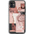 Pink Cat Collage Clear Phone Case iPhone 11 exclusively offered by The Urban Flair