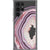Pink Lilac Agate Geode Slice Clear Phone Case Galaxy S22 Ultra exclusively offered by The Urban Flair