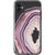 iPhone 11 Pink Lilac Agate Geode Slice Clear Phone Case - The Urban Flair