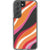 Pink Orange Abstract Lines Clear Phone Case Galaxy S22 exclusively offered by The Urban Flair