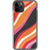 Pink Orange Abstract Lines Clear Phone Case iPhone 11 Pro exclusively offered by The Urban Flair