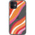 Pink Orange Abstract Lines Clear Phone Case iPhone 12 exclusively offered by The Urban Flair