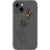 iPhone 13 Mini Pretty Line Art Clear Phone Case - The Urban Flair