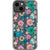 Pretty Pastel Pressed Flower Print Clear Phone Case iPhone 13 exclusively offered by The Urban Flair