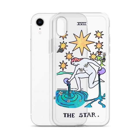 Psychedelic Aesthetic Tarot Card Clear Phone Case by The Urban Flair (Psychedelic Aesthetic Tarot Card Clear Phone Case iPhone 11 Pro Max The Sun exclusively at the Urban Flair!)
