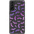 Galaxy S21 Purple Bats Clear Phone Case - The Urban Flair