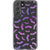 Purple Bats Clear Phone Case Galaxy S22 exclusively offered by The Urban Flair