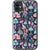 iPhone 11 Purple Blue Mushrooms Clear Phone Case - The Urban Flair