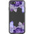 iPhone 7/8/SE 2020 Purple Crystal Cluster Clear Phone Case - The Urban Flair