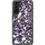 Galaxy S21 Plus Purple Terrazzo Specks Clear Phone Case - The Urban Flair