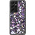 Galaxy S21 Ultra Purple Terrazzo Specks Clear Phone Case - The Urban Flair