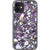 iPhone 12 Mini Purple Terrazzo Specks Clear Phone Case - The Urban Flair