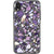 iPhone XR Purple Terrazzo Specks Clear Phone Case - The Urban Flair