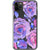 Purple Watercolor Flowers Clear Phone Case iPhone 11 Pro Max exclusively offered by The Urban Flair