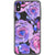 Purple Watercolor Flowers Clear Phone Case iPhone XS Max exclusively offered by The Urban Flair