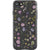 Purple Wild Pressed Flower Print Clear Phone Case iPhone 7/8 exclusively offered by The Urban Flair