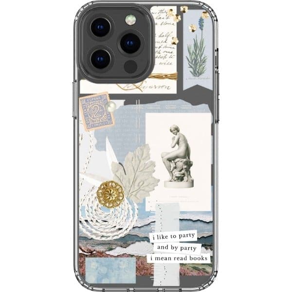 Read Books Collage Clear Phone Case for Apple iPhone 15 (& more!)– The ...