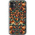 iPhone 11 Retro 70s Stitched Embroidery Print Clear Phone Case - The Urban Flair