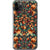 iPhone 11 Pro Max Retro 70s Stitched Embroidery Print Clear Phone Case - The Urban Flair