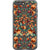 iPhone 7 Plus/8 Plus Retro 70s Stitched Embroidery Print Clear Phone Case - The Urban Flair