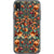 iPhone XR Retro 70s Stitched Embroidery Print Clear Phone Case - The Urban Flair
