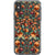 iPhone X/XS Retro 70s Stitched Embroidery Print Clear Phone Case - The Urban Flair