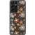 Retro Fall Flowers Clear Phone Case Galaxy S21 Ultra exclusively offered by The Urban Flair