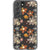 Retro Fall Flowers Clear Phone Case Galaxy S22 exclusively offered by The Urban Flair