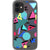 Retro Memphis Clear Phone Case for your iPhone 12 Mini exclusively at The Urban Flair