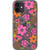 Retro Smiley Face Daisies Clear Phone Case iPhone 12 exclusively offered by The Urban Flair