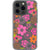 Retro Smiley Face Daisies Clear Phone Case iPhone 13 Pro exclusively offered by The Urban Flair