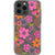 Retro Smiley Face Daisies Clear Phone Case iPhone 13 Pro Max exclusively offered by The Urban Flair