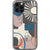 iPhone 12 Pro Rose & Blue Aesthetic Abstract Clear Phone Case - The Urban Flair