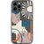 iPhone 12 Pro Max Rose & Blue Aesthetic Abstract Clear Phone Case - The Urban Flair