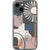 iPhone 13 Mini Rose & Blue Aesthetic Abstract Clear Phone Case - The Urban Flair