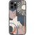 iPhone 13 Pro Max Rose & Blue Aesthetic Abstract Clear Phone Case - The Urban Flair