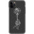 Rose Line Art Clear Phone Case for your iPhone 11 Pro exclusively at The Urban Flair