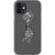 Rose Line Art Clear Phone Case for your iPhone 12 exclusively at The Urban Flair
