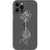 Rose Line Art Clear Phone Case for your iPhone 13 Pro Max exclusively at The Urban Flair