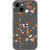 iPhone 13 Mini Rose Terracotta Terrazzo Clear Phone Case - The Urban Flair
