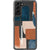 Rust Rose Navy Abstract Clear Phone Case for your Galaxy S21 exclusively at The Urban Flair