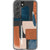 Rust Rose Navy Abstract Clear Phone Case for your Galaxy S22 exclusively at The Urban Flair