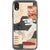 iPhone XR The Rust Terracotta Collage Clear Phone Case - The Urban Flair