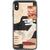 iPhone XS Max The Rust Terracotta Collage Clear Phone Case - The Urban Flair