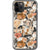Rustic Boho Poppy Flowers Clear Phone Case iPhone 11 Pro exclusively offered by The Urban Flair