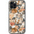 Rustic Boho Poppy Flowers Clear Phone Case iPhone 12 Pro exclusively offered by The Urban Flair