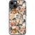 Rustic Boho Poppy Flowers Clear Phone Case iPhone 13 exclusively offered by The Urban Flair