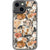 Rustic Boho Poppy Flowers Clear Phone Case iPhone 13 Mini exclusively offered by The Urban Flair