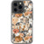 Rustic Boho Poppy Flowers Clear Phone Case iPhone 13 Pro exclusively offered by The Urban Flair